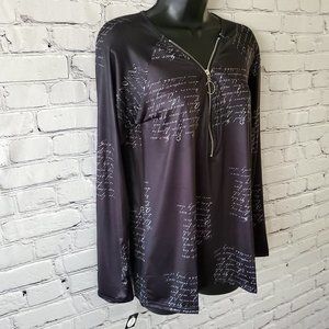 Bergamo Half-Zip Lightweight Pullover with Script